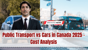 Public Transport vs Cars in Canada 2025 – A Cost Comparison