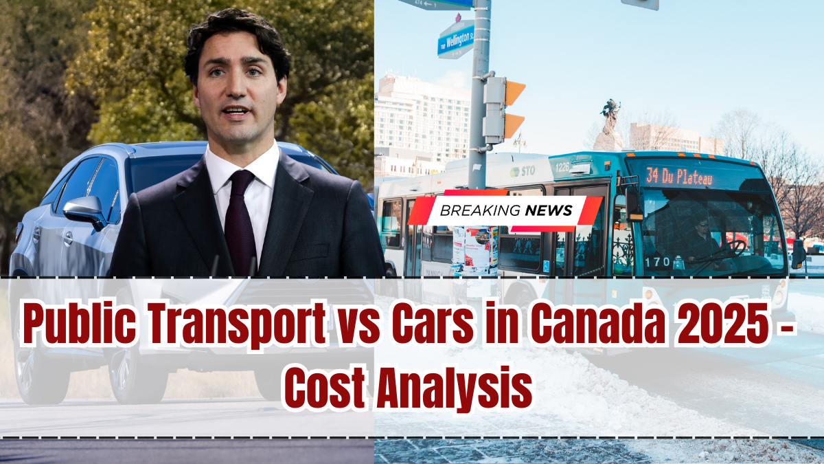 Public Transport vs Cars in Canada 2025 – A Cost Comparison
