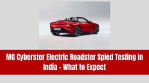 MG Cyberster Electric Roadster Spied Testing in India – What to Expect