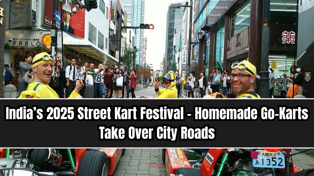 India’s 2025 Street Kart Festival – Homemade Go-Karts Take Over City Roads